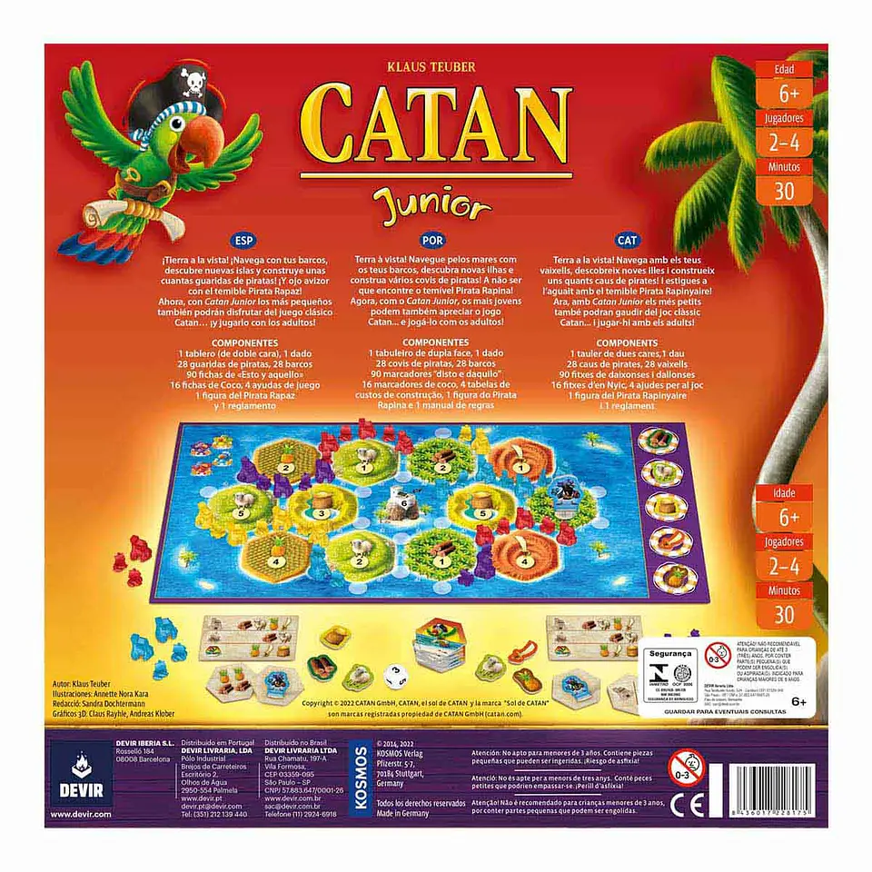 Catan Junior (Trilingue)  3