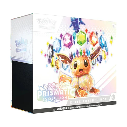 Pokémon TCG: Scarlet & Violet - Prismatic Evolutions Elite Trainer Box - Inglés