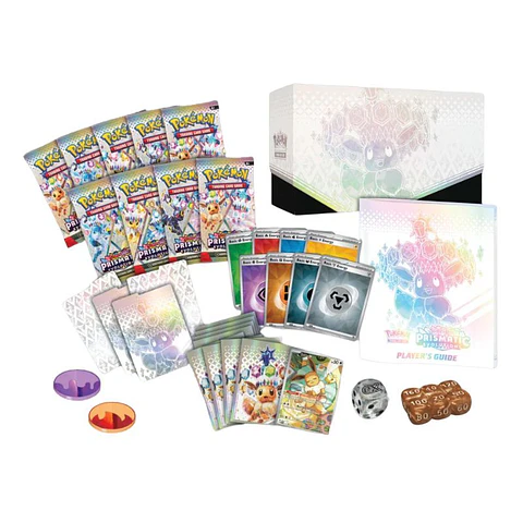 Pokémon TCG: Scarlet & Violet - Prismatic Evolutions Elite Trainer Box - Inglés