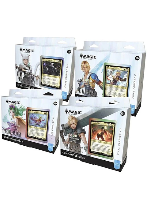 MTG Pack Commander Collector Deck - Final Fantasy - Inglés