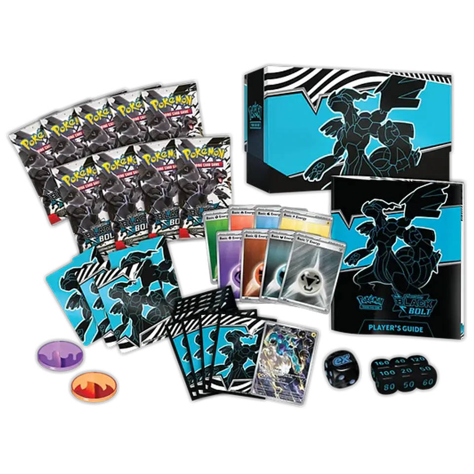 Pokémon TCG: Scarlet & Violet – Black Bolt Elite Trainer Box - Español 2