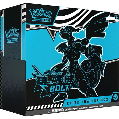 Pokémon TCG: Scarlet & Violet – Black Bolt Elite Trainer Box - Español