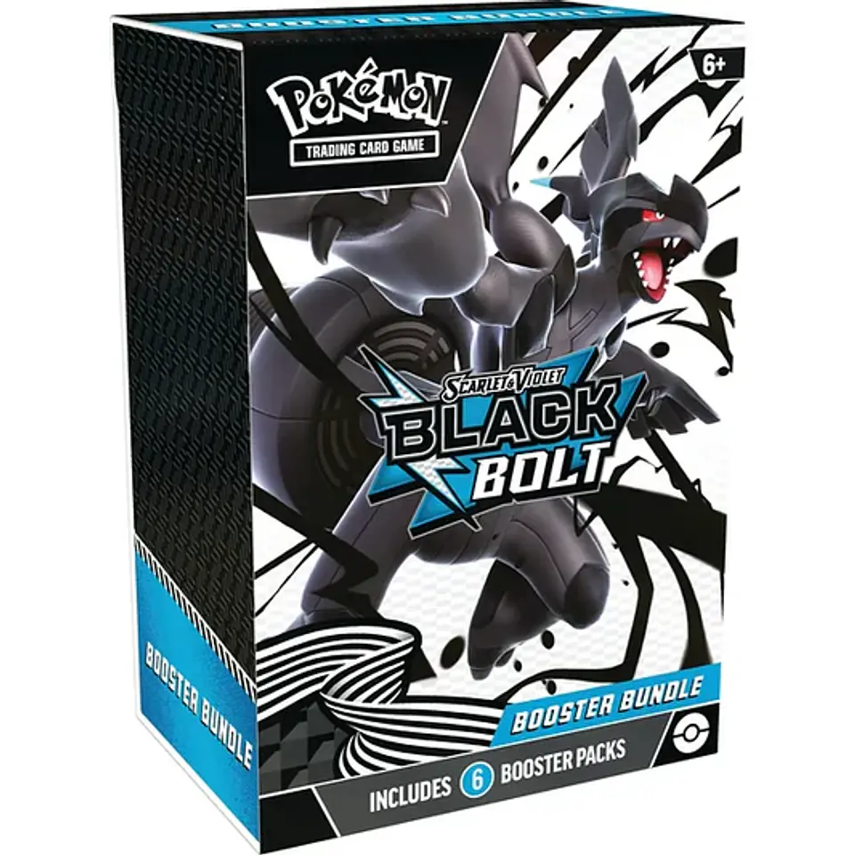 Pokémon TCG: Scarlet & Violet – Black Bolt Booster Bundle - Inglés 1