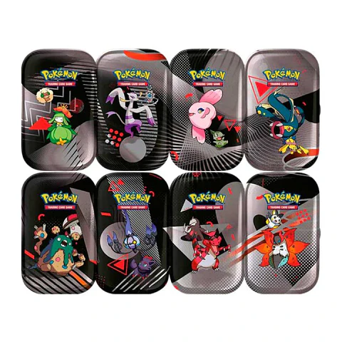 Pokemon TCG: Scarlet & Violet Black Bolt & White Flare - Unova Mini Tin - Español (Valor por Unidad)