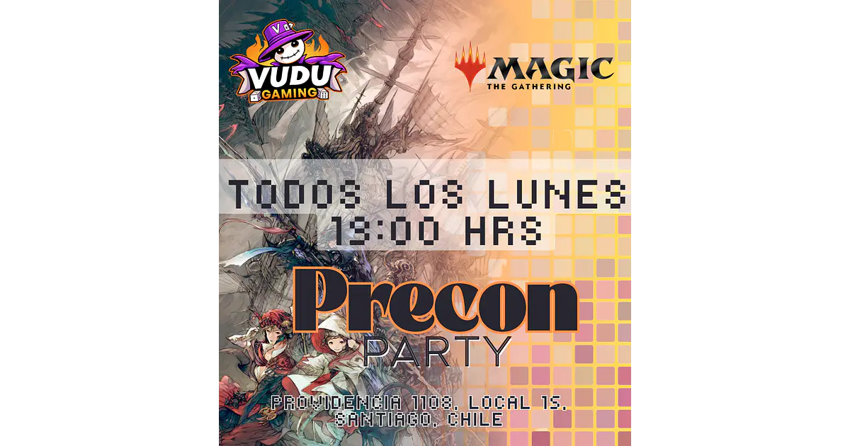 Evento - Precon Party (Commander Casual) // Vudugaming