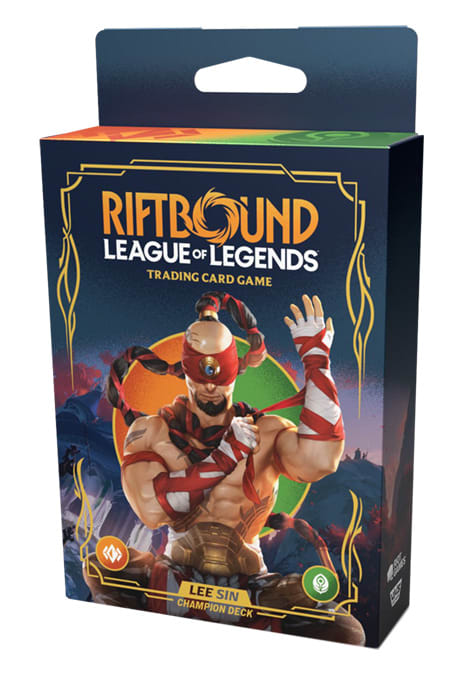 Preventa - Riftbound TCG: Set 1 Origins Champion Deck Lee Si