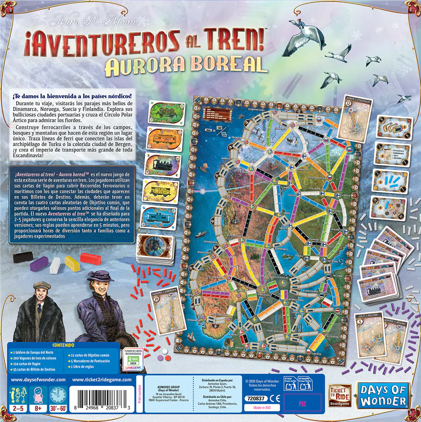 ¡Aventureros al Tren! Aurora boreal - Español 4
