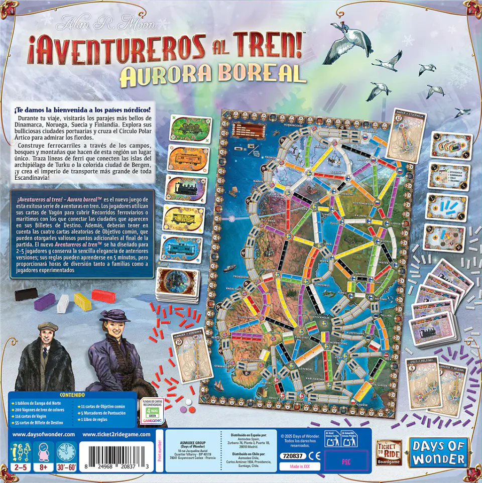 ¡Aventureros al Tren! Aurora boreal - Español 4