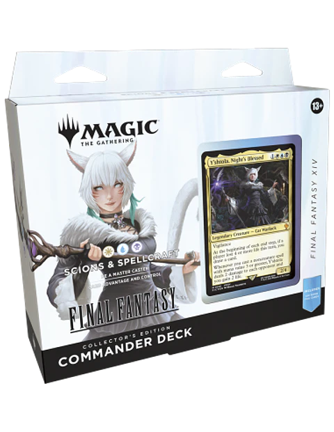 MTG Collector Commander Deck: Final Fantasy - Scions & Spellcraft - Ingles 