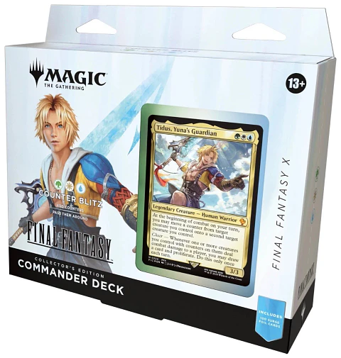 MTG Collector Commander Deck: Final Fantasy - Tidus- Ingles 
