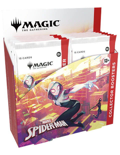 MTG - Universes Beyond Caja de Collector Boosters: Marvel's Spider-Man