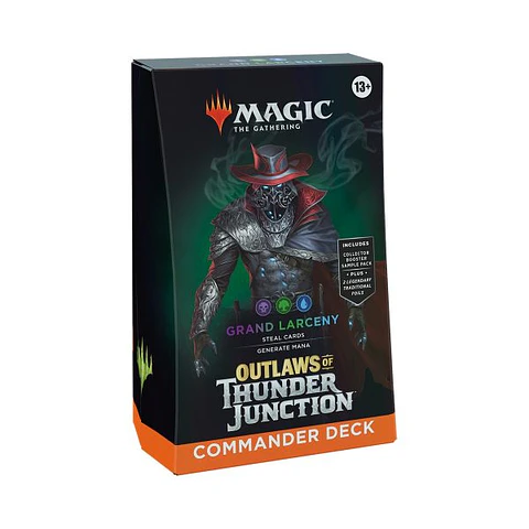 MTG Outlaws of Thunder Junction Commander Deck - Grand Larceny - Inglés