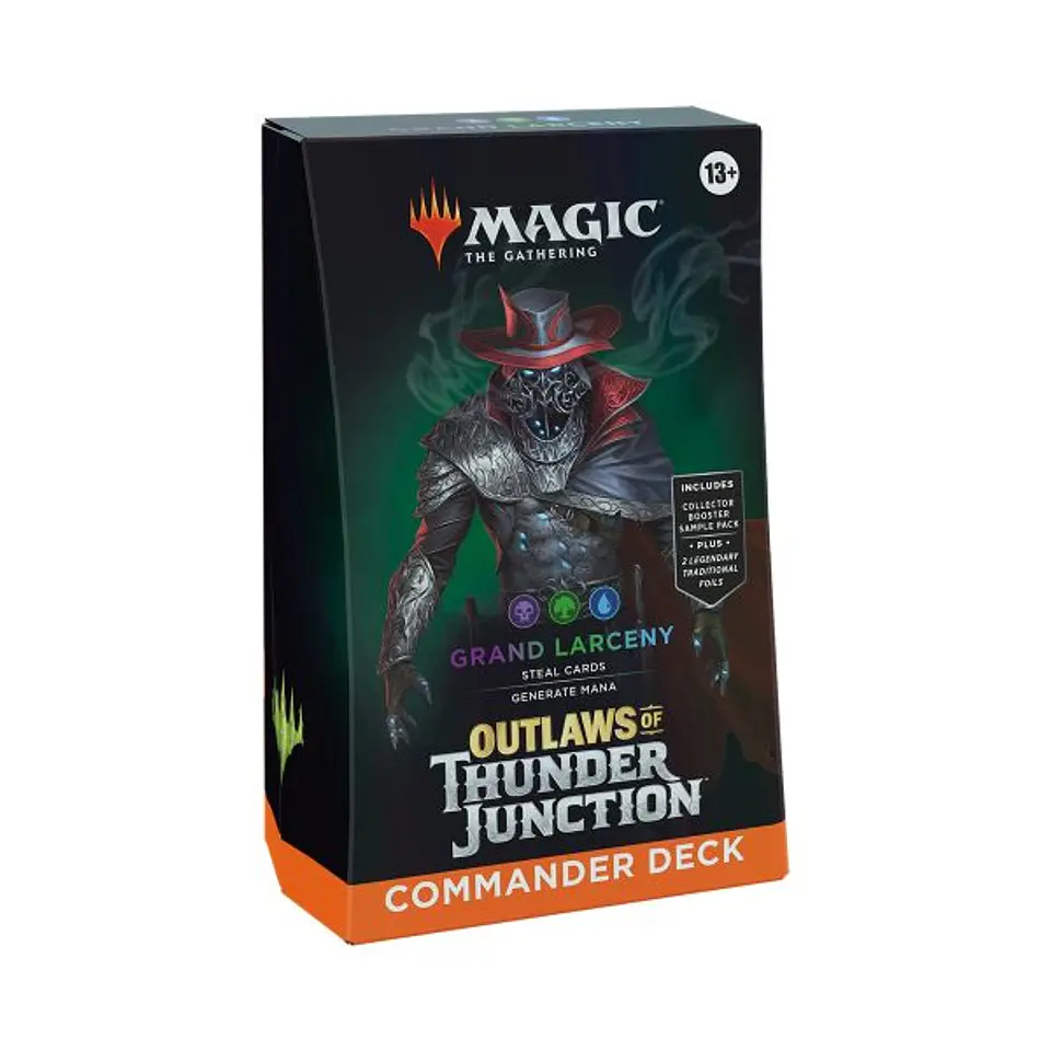 MTG Outlaws of Thunder Junction Commander Deck - Grand Larceny - Inglés 1