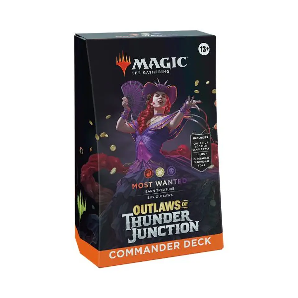 MTG Outlaws of Thunder Junction Commander Deck - Most Wanted - Inglés 1