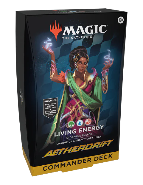 MTG - Aetherdrift Commander Deck - Living Energy - Inglés