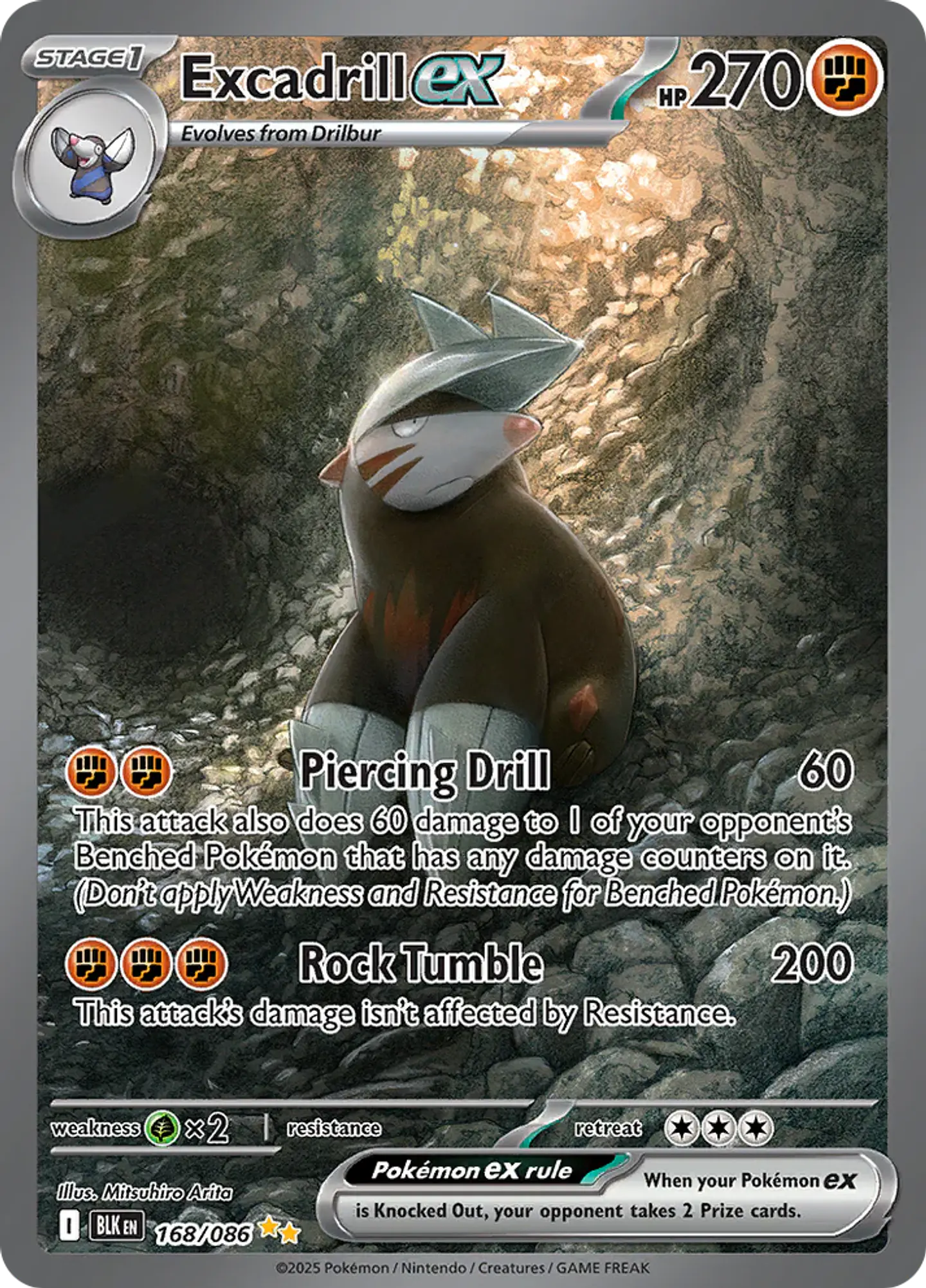 Excadrill Ex - 168/086 1