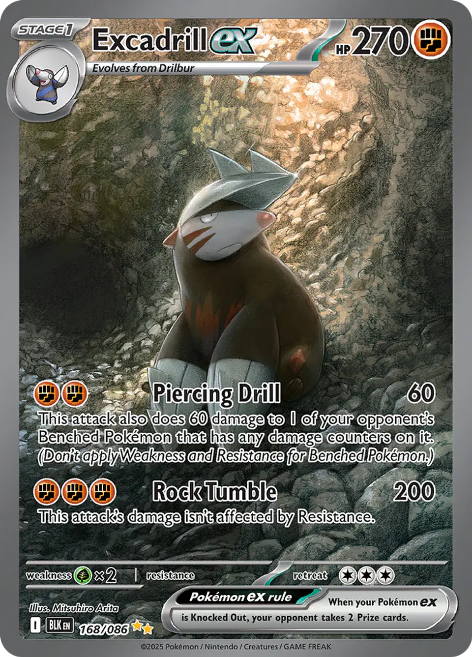 Excadrill Ex - 168/086 1