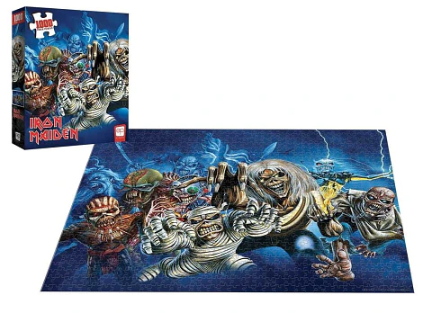 Rompecabezas de 1000 piezas Iron Maiden - Inglés