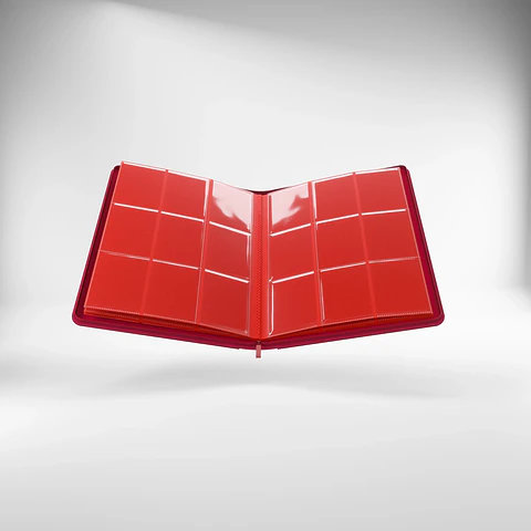 Game Genic - Essential Line Zip-Up Binder 18-Pocket Red
