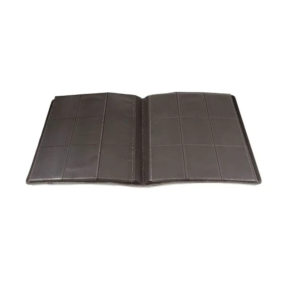 Ultra Pro Grey Premium Pro-binder Album 9 Pocket Side Load Holds 360 Cards 2