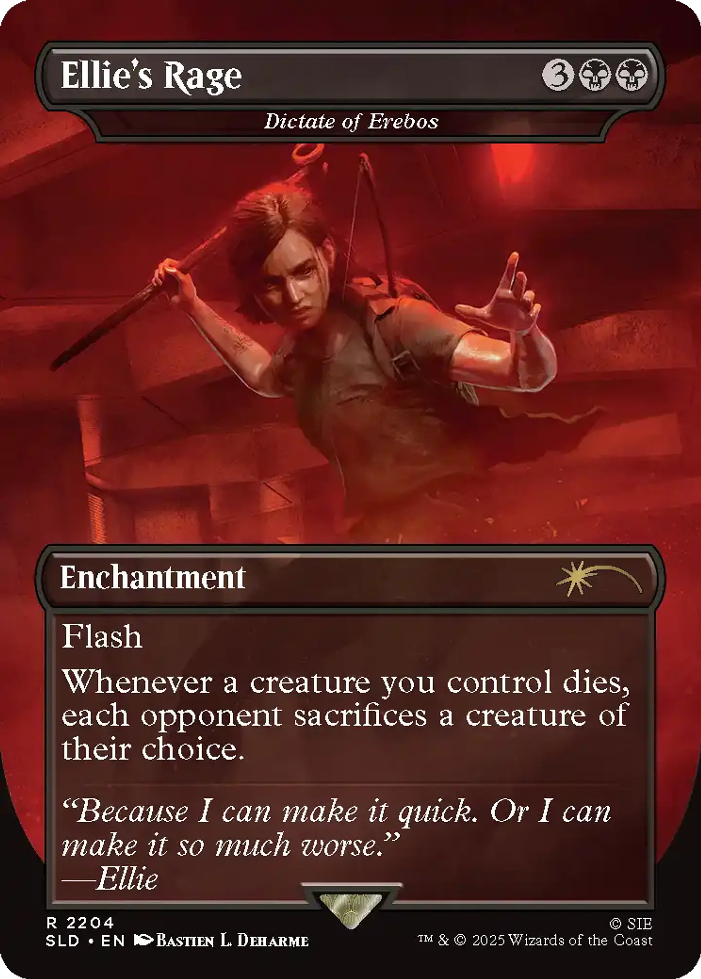 MTG [EN] Secret Lair Drop - The Last of Us Part II: Path of Retribution - Regular - Inglés 2