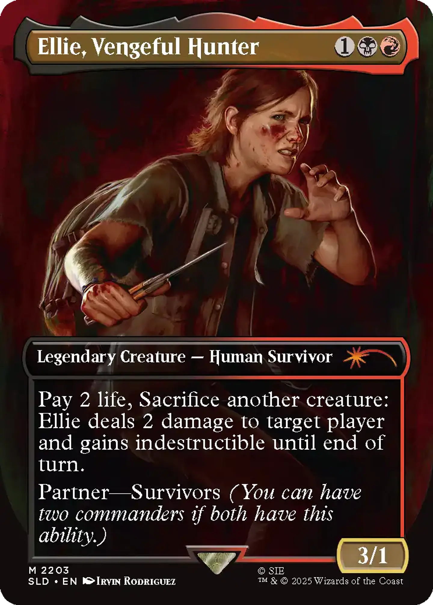MTG [EN] Secret Lair Drop - The Last of Us Part II: Path of Retribution - Regular - Inglés 1