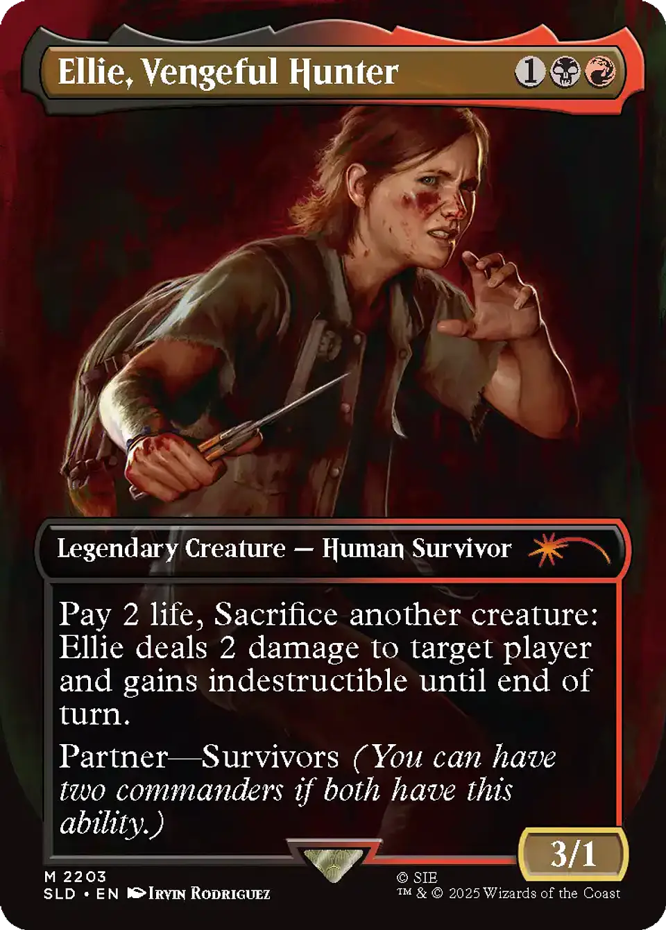 MTG [EN] Secret Lair Drop - The Last of Us Part II: Path of Retribution - Regular - Inglés 1