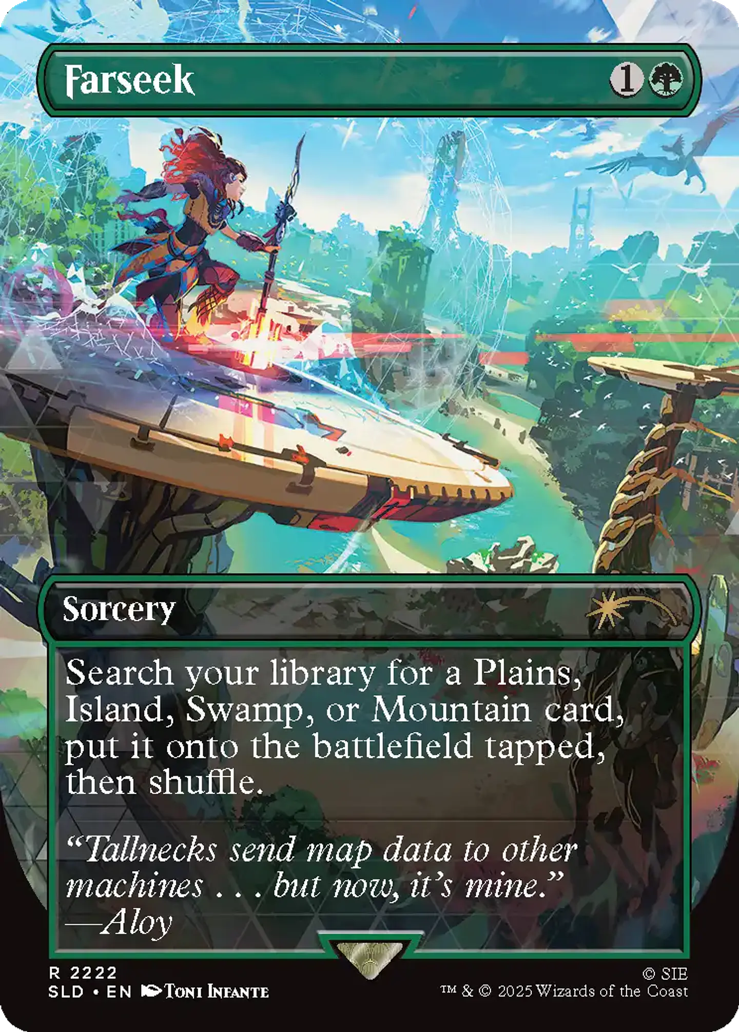 MTG [EN] Secret Lair Drop - Horizon: Zero Dawn: Huntress and the Machines - Regular - Inglés 4