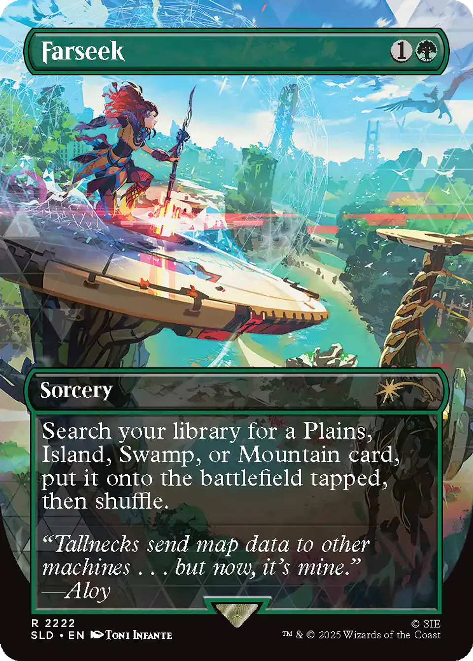MTG [EN] Secret Lair Drop - Horizon: Zero Dawn: Huntress and the Machines - Regular - Inglés 4
