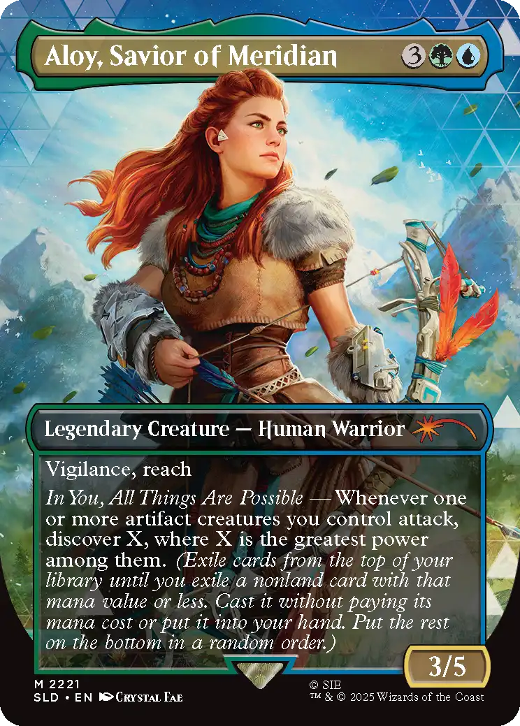 MTG [EN] Secret Lair Drop - Horizon: Zero Dawn: Huntress and
