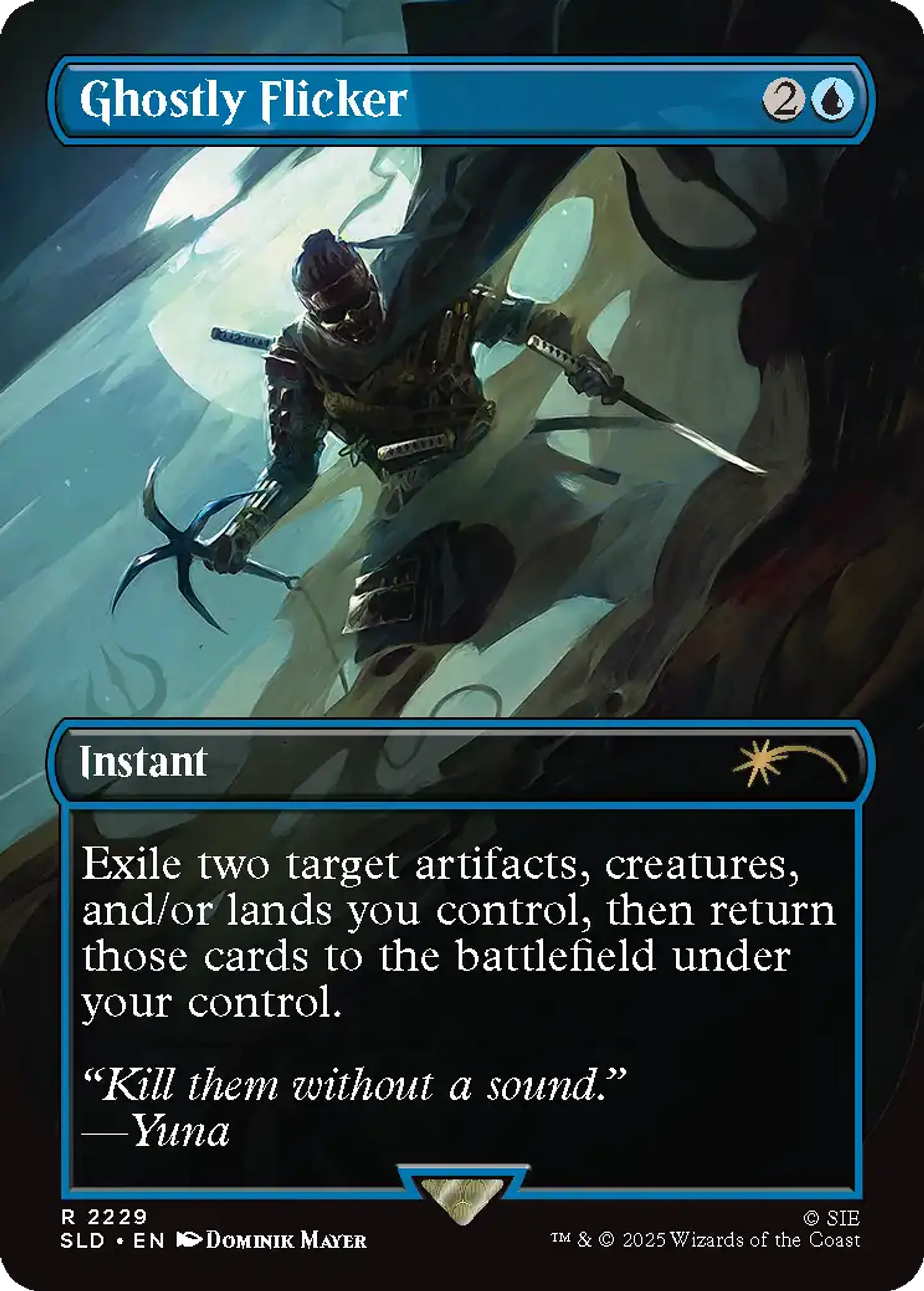MTG [EN] Secret Lair Drop - Ghosts of Tsushima: Shadow Samurai - Regular - Inglés 2