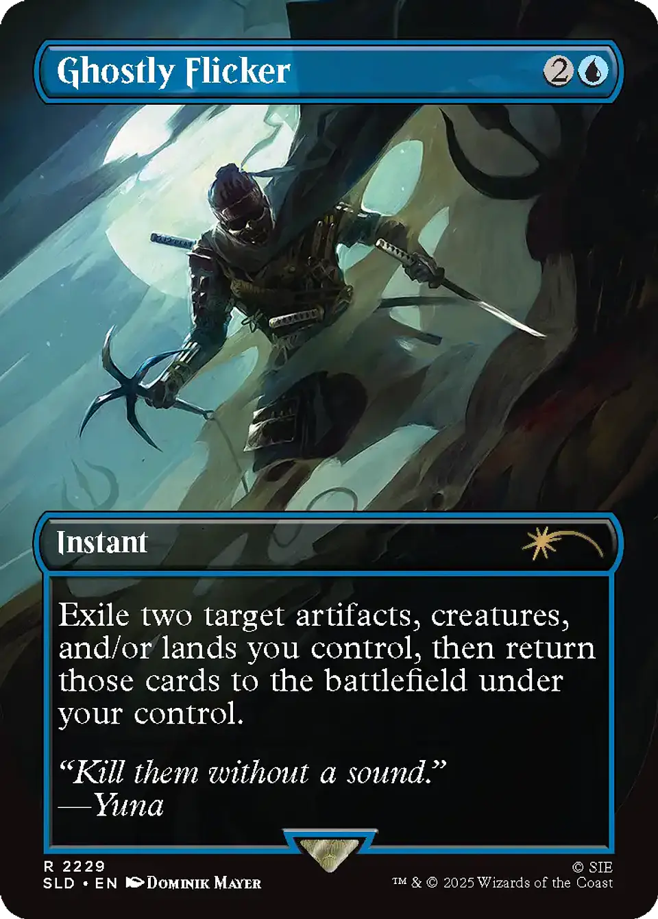 MTG [EN] Secret Lair Drop - Ghosts of Tsushima: Shadow Samurai - Regular - Inglés 2