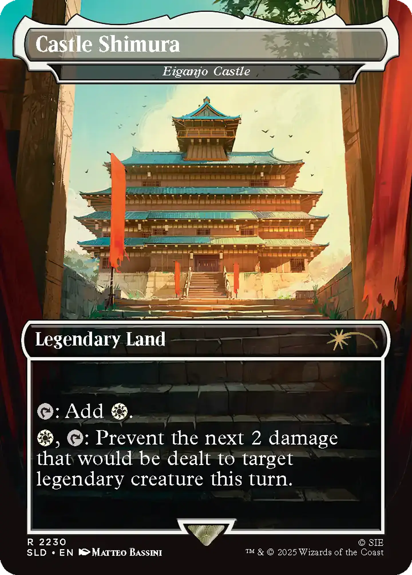 MTG [EN] Secret Lair Drop - Ghosts of Tsushima: Shadow Samurai - Regular - Inglés 4
