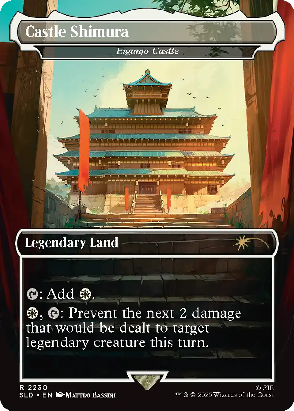 MTG [EN] Secret Lair Drop - Ghosts of Tsushima: Shadow Samurai - Regular - Inglés 4