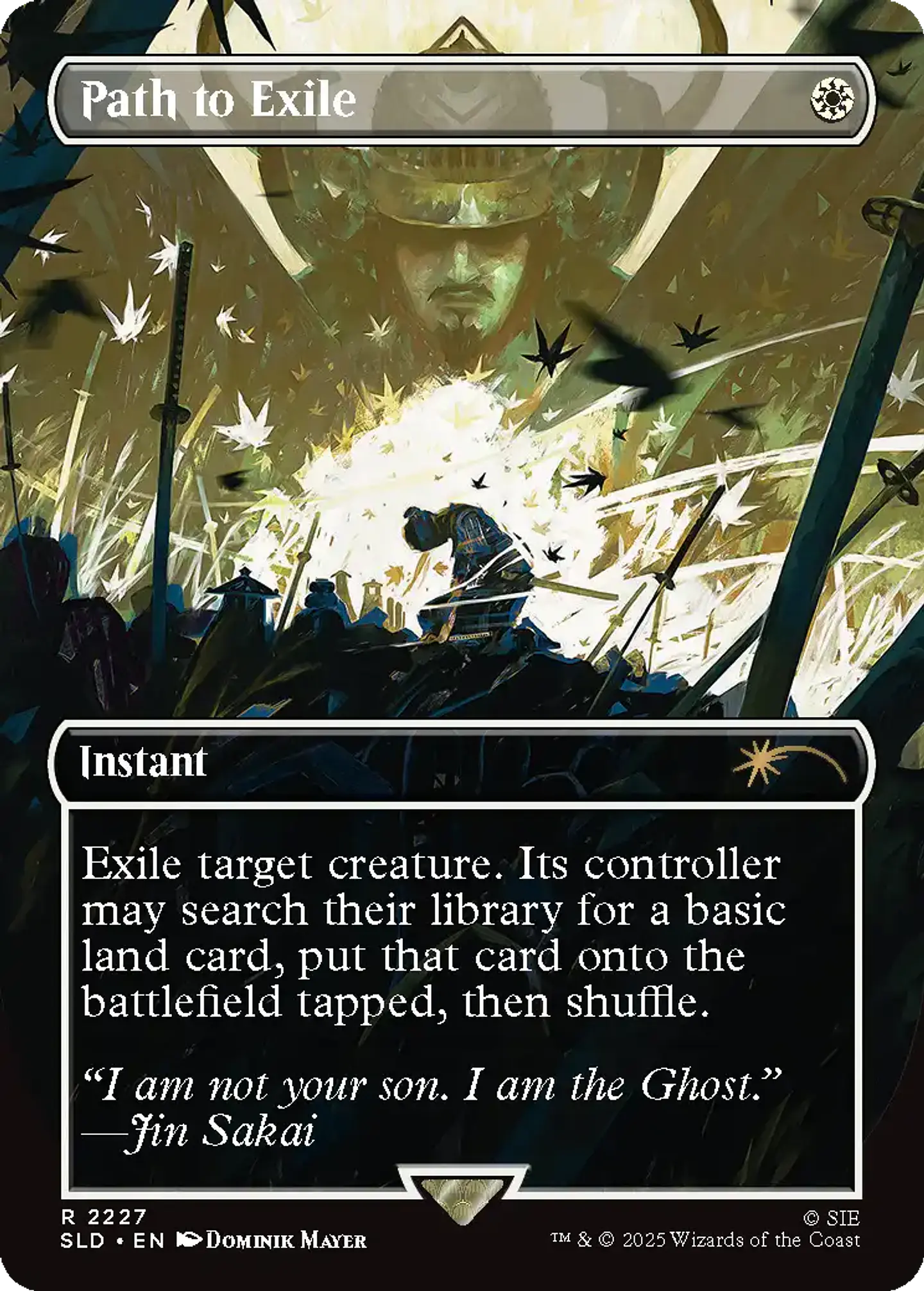 MTG [EN] Secret Lair Drop - Ghosts of Tsushima: Shadow Samurai - Regular - Inglés 5