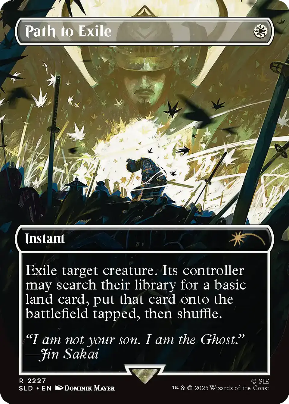 MTG [EN] Secret Lair Drop - Ghosts of Tsushima: Shadow Samurai - Regular - Inglés 5