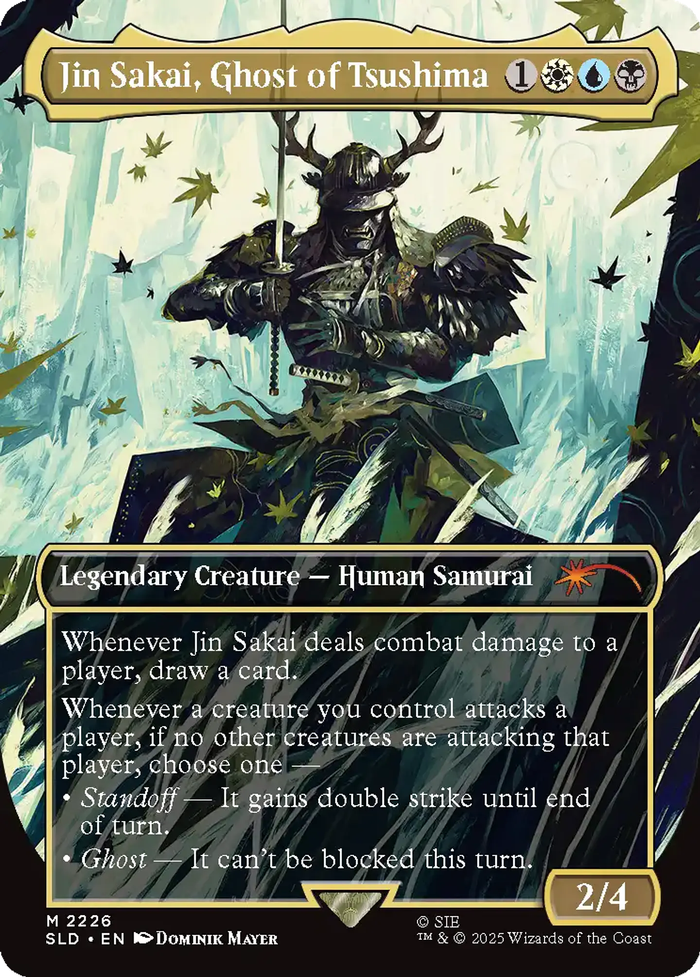 MTG [EN] Secret Lair Drop - Ghosts of Tsushima: Shadow Samurai - Regular - Inglés 1