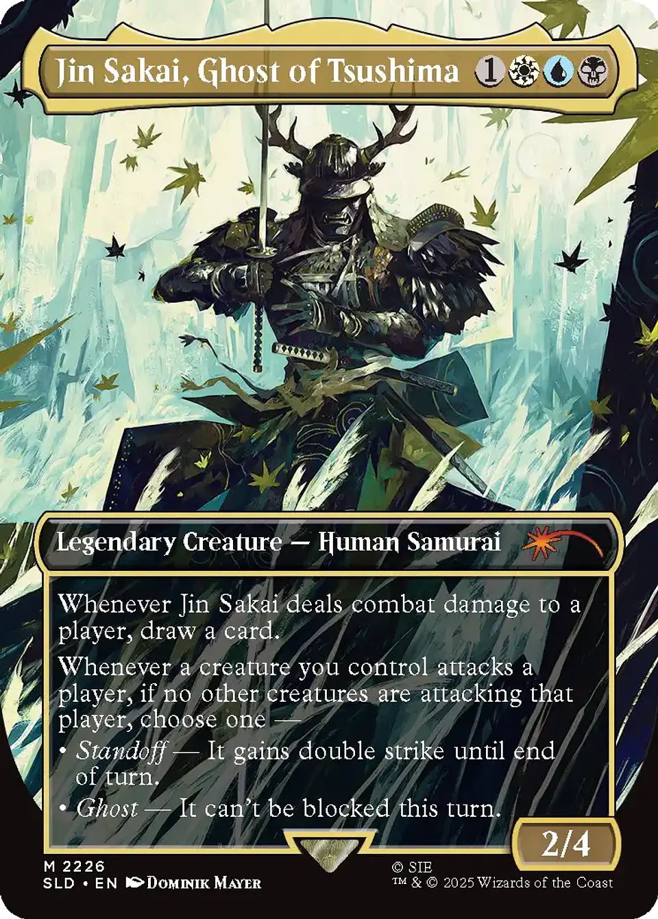 MTG [EN] Secret Lair Drop - Ghosts of Tsushima: Shadow Samurai - Regular - Inglés 1