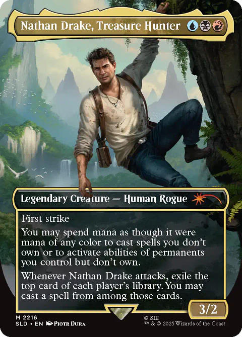 MTG [EN] Secret Lair Drop - Uncharted: Saga of Thieves - Regular - Inglés