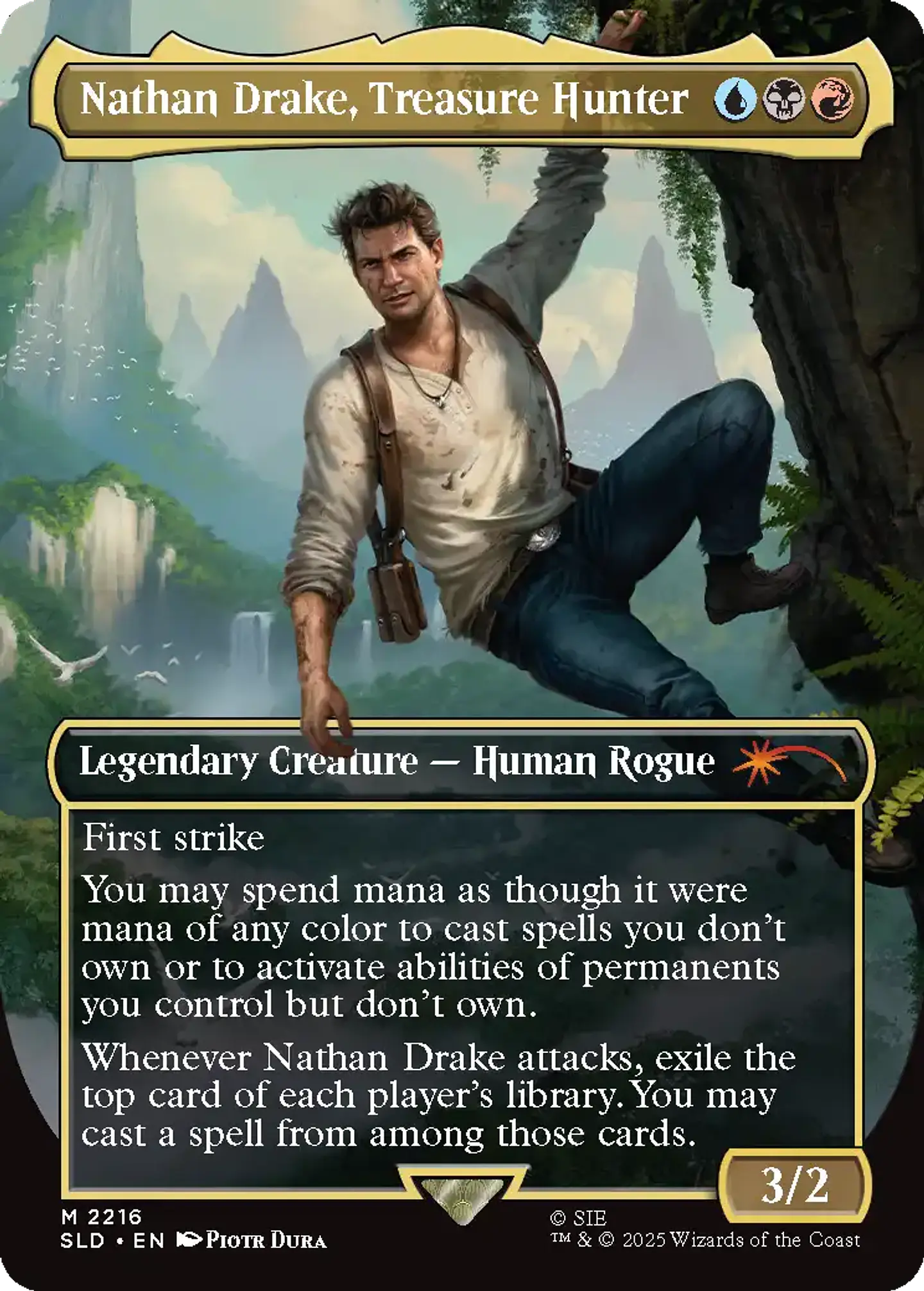 MTG [EN] Secret Lair Drop - Uncharted: Saga of Thieves - Regular - Inglés 1