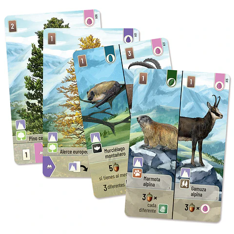 FOREST SHUFFLE CUMBRES ALPINAS - Español