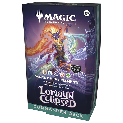 MTG - Lorwyn Eclipsed - Commander Deck Dance of the Elements - Inglés