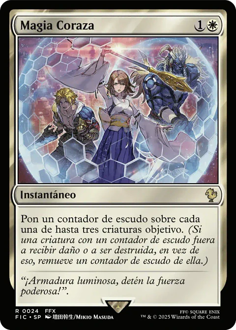 Final Fantasy Commander Decks: Magia Coraza - Español