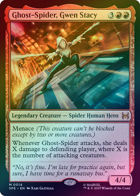 Marvel's Spider-Man Eternal-Legal: Ghost-Spider, Gwen Stacy - Foil - Inglés