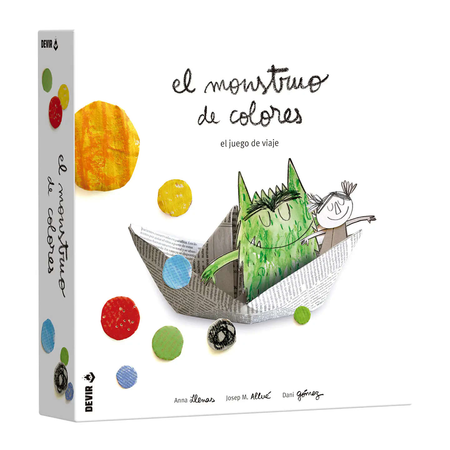 El Monstruo de Colores - Edicición de Viaje - Español 1