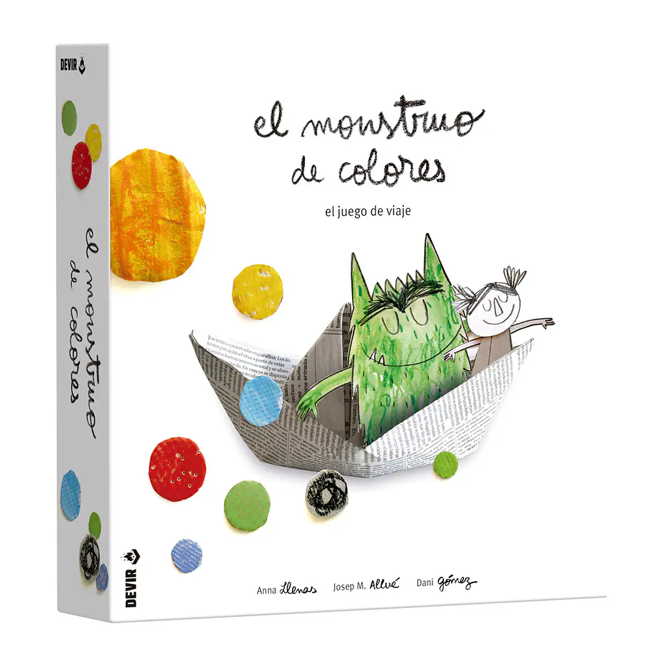 El Monstruo de Colores - Edicición de Viaje - Español 1