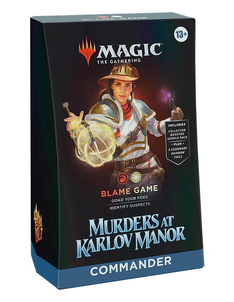 MTG Commander Deck: Murders at Karlov Manor - Blame Game - Inglés