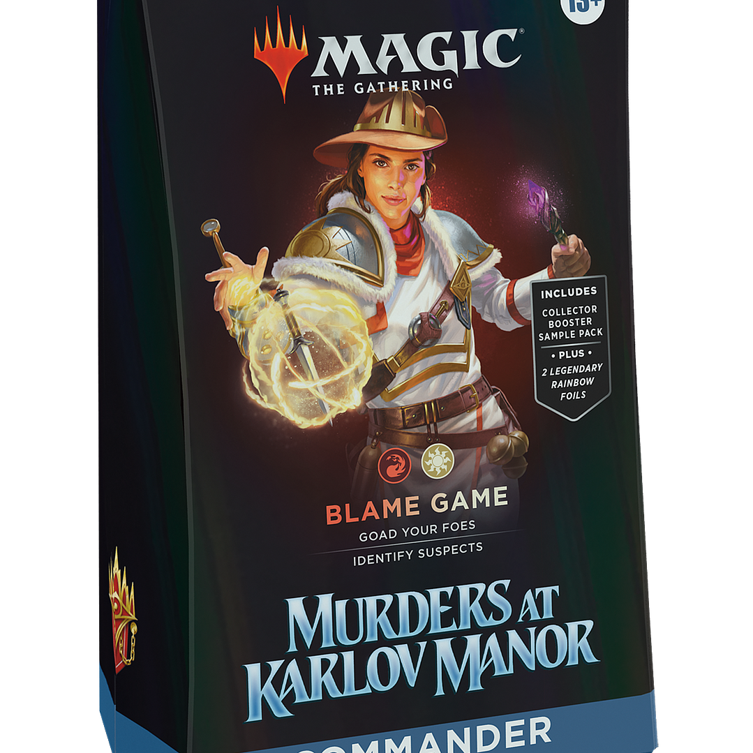 MTG Commander Deck: Murders at Karlov Manor - Blame Game - Inglés 1