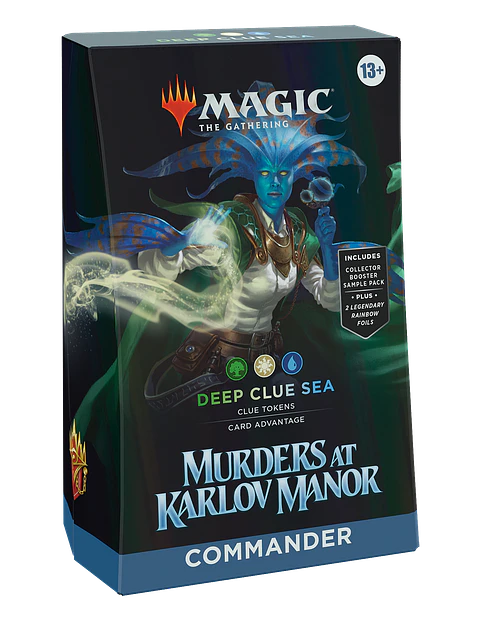 MTG Commander Deck: Murders at Karlov Manor - Deep Clue Sea - inglés