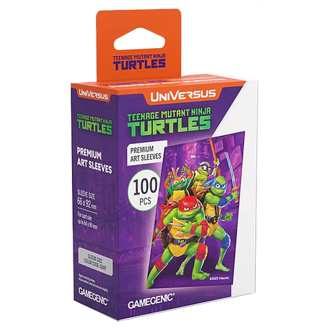 UniVersus Sleeves: TMNT - Turtle Power (100)